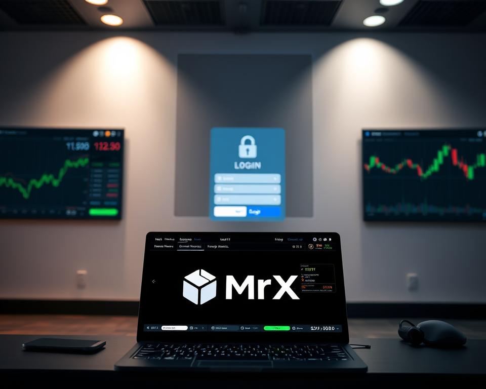A sleek, modern digital trading platform with the MrX brand prominently displayed. In the foreground, a user-friendly interface showcases real-time market data, charting tools, and intuitive order placement. The middle ground features a secure login process with two-factor authentication, highlighting the platform's commitment to safeguarding user funds. In the background, a clean, minimalist design creates a sense of professionalism and trust, while subtle lighting and camera angles convey a sense of reliability and authority associated with a leading US crypto exchange.